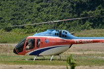 Tạm dừng tour du lịch ngắm cảnh bằng trực thăng