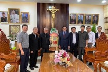Đắk Nông: Lãnh đạo UBND tỉnh thăm Tòa Giám mục Ban Mê Thuột