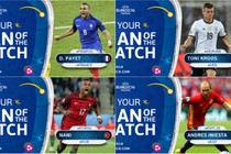 Những cầu thủ tỏa sáng tại lượt trận thứ nhất Euro 2016