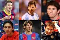 Hành trình thay đổi phong cách của siêu sao Lionel Messi