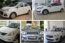 Những mẫu ôtô sedan giá rẻ nhất thị trường Việt