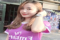 Hot girl Hà Tĩnh thích chơi game và yêu bóng đá