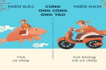 Sự khác biệt giữa phong cách đón Tết của  hai miền Nam Bắc