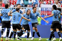 Thắng “Gấu” Nga, Uruguay vươn lên ngôi đầu bảng A World Cup