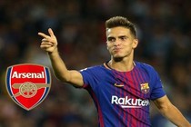 Chuyển nhượng bóng đá mới nhất: Arsenal giành giật sao Barca