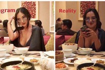 Choáng với ảnh đời thật của hot girl Instagram Việt bị dân mạng bóc phốt