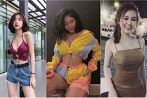 Dàn hot girl chăm khoe vòng eo con kiến khiến các nam nhân "điêu đứng"