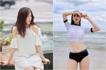 Nữ streamer Việt xinh như gái Hàn tung ảnh bikini, thả dáng nuột nà