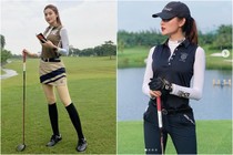 Gia nhập dàn hot girl chơi golf, Á hậu Huyền My khiến fan chết mê