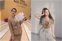 Gái đẹp Việt làm tiếp viên hàng không Emirates khoe lương siêu khủng