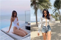 Gia nhập đường đua bikini, rich kid Thảo Nhi Lê lộ body "so hot"