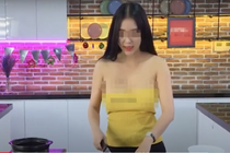 Ăn mặc chễ nải dạy nấu ăn, nữ Youtuber nhận "đủ gạch xây nhà"