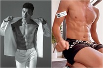 Bồ Tây về nước, Bùi Tiến Dũng tranh thủ khoe body cực "mlem"