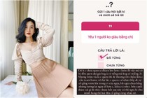 Bị đồn yêu đại gia, hot girl đời đầu đáp trả khéo léo