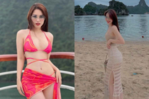 Diện bikini, nữ MC đẹp nhất nhì VTV khiến netizen khen hết lời