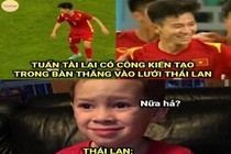 Ảnh chế bóng đá: “Tài” U23 Việt Nam gieo sầu cho U23 Thái Lan 