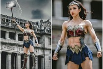 Cosplay thành "vợ Thor", gái xinh lộ cơ bắp khiến cánh mày râu nể