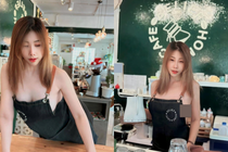 Thả rông vòng 1 bán cafe, gái xinh nhận ánh mắt thiếu thiện cảm