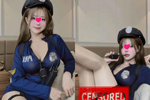 Cosplay cô cảnh sát, nữ streamer bị fan yêu cầu: "Mặc kín vào"