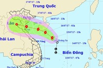 Bão số 2 tăng cấp, hướng vào đất liền miền Bắc