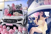 Mercedes-Benz GLC 300 gần 3 tỷ của Huyền Lizzie mới tậu có gì đặc biệt?