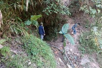Bắt quả tang nhóm người khai thác quặng vàng trái phép