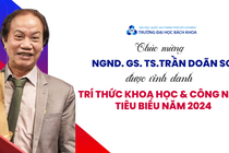 GS.TS.NGND Trần Doãn Sơn: Sáng chế đột phá vươn tầm thế giới