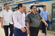 Thủ tướng đi thử nghiệm tàu metro số 1 Bến Thành - Suối Tiên