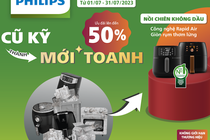 Làm mới diện mạo căn bếp cùng Philips ưu đãi lên đến 50%