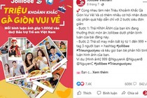 Dự án vì cộng đồng của Jollibee đã góp hơn 600 triệu đồng cho trẻ em