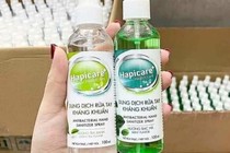 Dung dịch rửa tay kháng khuẩn HAPPICARE+ bị thu hồi do vi phạm giới hạn methanol