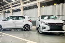 Cận cảnh xe giá rẻ Mitsubishi Mirage và Attrage 2020 mới, giá vừa túi tiền