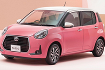 Toyota Passo Moda Charm màu hồng dành cho phái đẹp