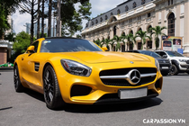 Mercedes-AMG GT S hàng hiếm nổi bật trên phố Sài Gòn