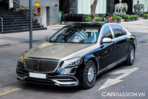 Đại gia Sài thành chi gần 300 triệu đồng sơn xe Maybach S560 