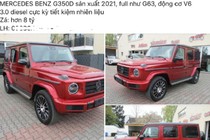 Mercedes-Benz G-Class máy dầu hơn 8 tỷ đồng