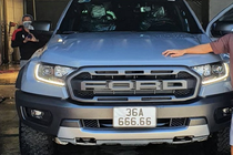 Chủ nhân xe Ford Ranger Raptor ở Thanh Hoá bốc trúng biển số siêu đẹp 