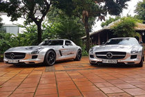 Cận cảnh Mercedes-Benz SLS AMG cánh chim hơn 8 tỷ của đại gia Đặng Lê Nguyên Vũ