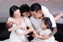 Ngắm gia đình hạnh phúc của Tuấn Hưng - Hương Baby