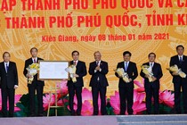 Huyện đảo Phú Quốc chính thức lên Thành phố 