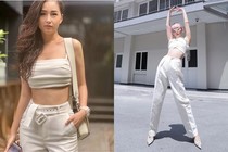 Học sao Việt cách phối đồ white on white đẹp ngất ngây