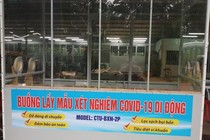 Bên trong buồng lấy mẫu xét nghiệm COVID-19 di động “made in Việt Nam“