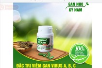 Sản phẩm Gan Nhó Kỳ Nam: Lợi dụng hình ảnh hàng loạt y bác sỹ quảng cáo như thuốc chữa bệnh