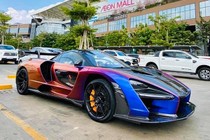 Cận cảnh McLaren Senna trăm tỷ của đại gia Sài Gòn lăn bánh ở Campuchia