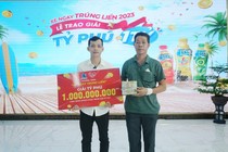 Giải đặc biệt lên đến 500 triệu đồng khi giải khát với Nước tăng lực Number 1