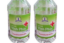 Lô nước muối súc miệng Vĩnh Phúc 500ml bị thu hồi do không đạt chất lượng