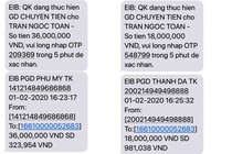 Một chủ tài khoản ngân hàng Eximbank bị 'bốc hơi' 54 triệu