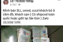 Video: Căn cước công dân được rao bán công khai trên mạng