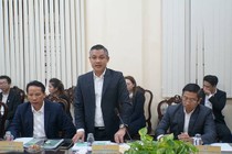 Ông Nguyễn Văn Cường, Phó chủ tịch Tập đoàn Hưng Thịnh trình bày về đề xuất đầu tư dự án tại TP Cao Lãnh. Ảnh: Báo Đồng Tháp.