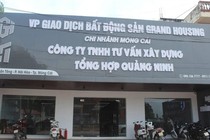 Đình chỉ hoạt động 13 văn phòng bất động sản ở Móng Cái